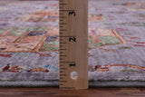 Turkmen Ersari Hand Knotted Wool Rug - 8' 3" X 10' 5" - Golden Nile