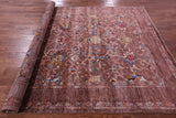 Brown Peshawar Hand Knotted Wool Rug - 6' 10" X 10' 2" - Golden Nile