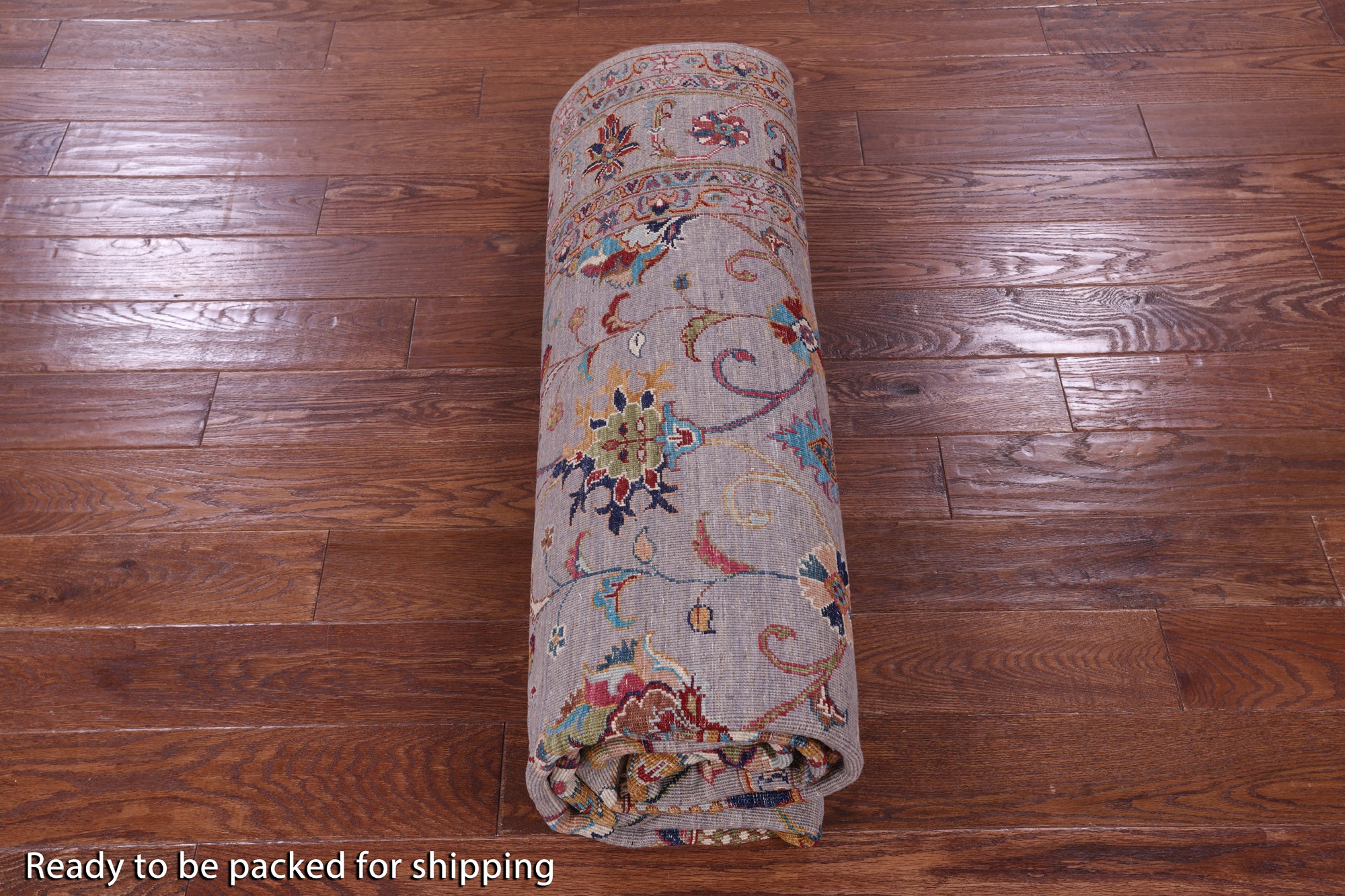 Peshawar Hand Knotted Wool Rug - 7' 0" X 9' 10" - Golden Nile
