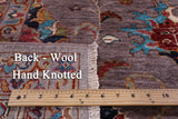 Peshawar Hand Knotted Wool Rug - 7' 0" X 9' 10" - Golden Nile