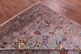 Peshawar Hand Knotted Wool Rug - 7' 0" X 9' 10" - Golden Nile