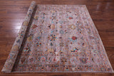 Peshawar Hand Knotted Wool Rug - 7' 0" X 9' 10" - Golden Nile