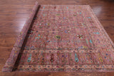 Peshawar Hand Knotted Wool Rug - 8' 10" X 12' 5" - Golden Nile
