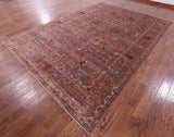 Peshawar Hand Knotted Wool Rug - 8' 10" X 12' 5" - Golden Nile