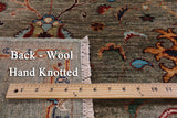 Peshawar Handmade Wool Rug - 5' 1" X 6' 11" - Golden Nile