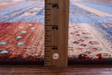 Tribal Persian Gabbeh Hand Knotted Wool Rug - 6' 9" X 10' 0" - Golden Nile