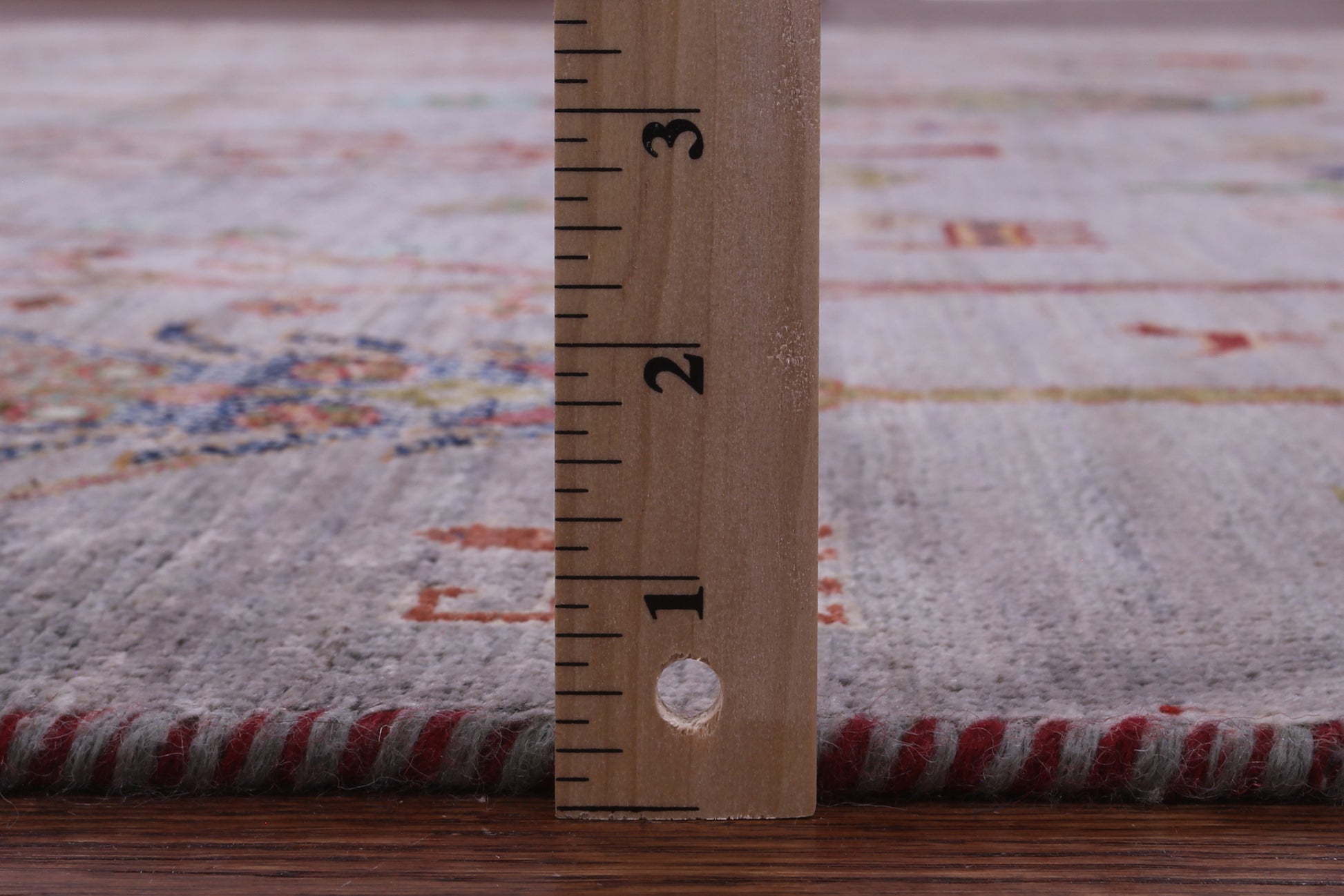 Grey Persian Gabbeh Tribal Hand Knotted Wool Rug - 8' 1" X 9' 9" - Golden Nile