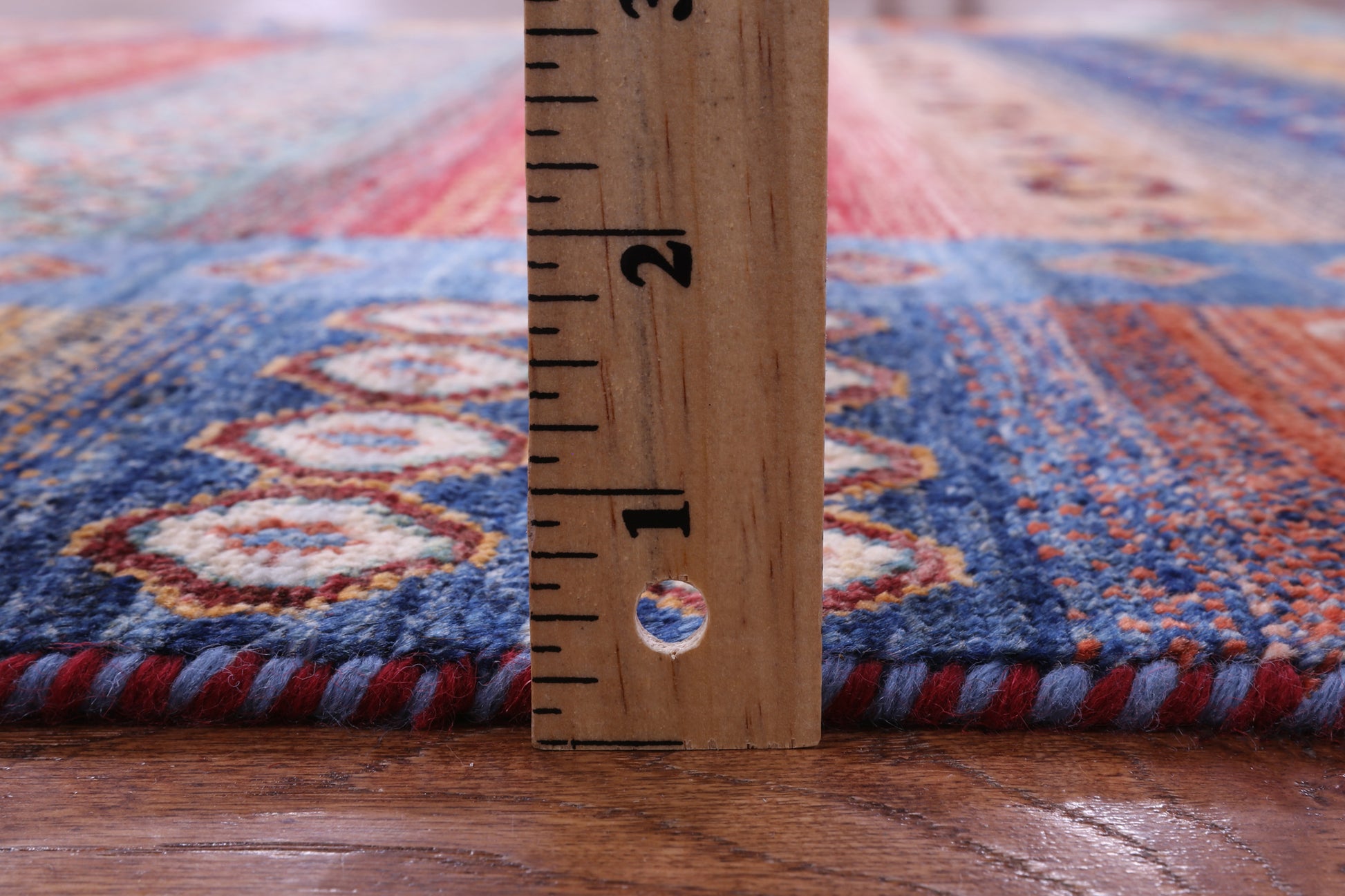 Tribal Persian Gabbeh Hand Knotted Wool Rug - 5' 6" X 8' 2" - Golden Nile