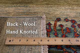 Tribal Persian Gabbeh Hand Knotted Wool Rug - 4' 0" X 5' 10" - Golden Nile