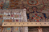 Peshawar Hand Knotted Wool Rug - 5' 8" X 7' 7" - Golden Nile