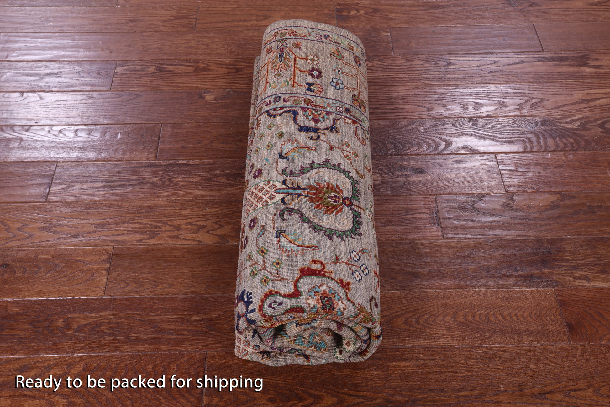 Peshawar Hand Knotted Wool Rug - 5' 8" X 7' 7" - Golden Nile