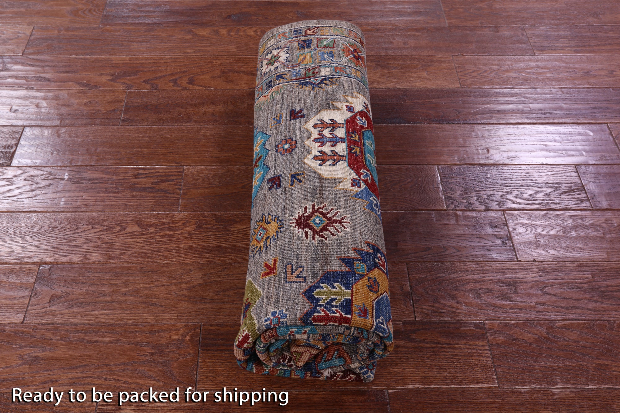 Turkmen Ersari Handmade Wool Rug - 5' 1" X 6' 7" - Golden Nile