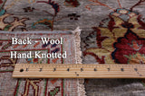 Peshawar Hand Knotted Wool Rug - 4' 1" X 5' 11" - Golden Nile
