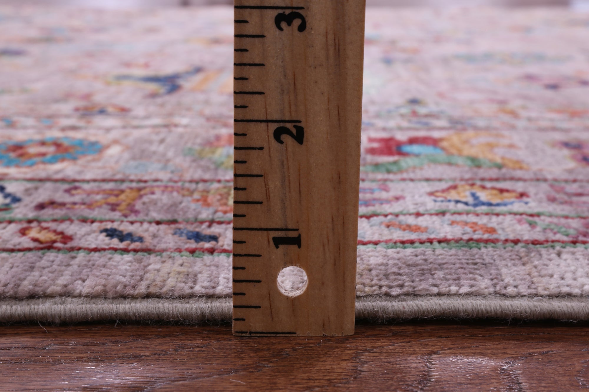 Peshawar Hand Knotted Wool Rug - 4' 9" X 6' 6" - Golden Nile