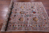 Peshawar Hand Knotted Wool Rug - 4' 9" X 6' 6" - Golden Nile