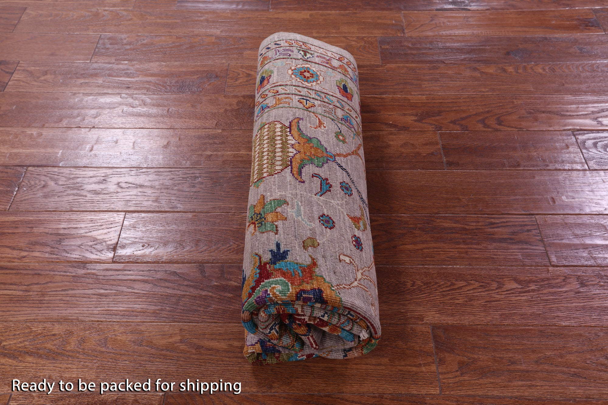 Peshawar Hand Knotted Wool Rug - 4' 9" X 6' 6" - Golden Nile