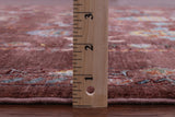 Brown Peshawar Hand Knotted Wool Rug - 5' 1" X 6' 9" - Golden Nile