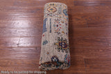 Turkmen Ersari Hand Knotted Wool Rug - 5' 0" X 6' 8" - Golden Nile