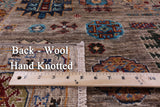 Turkmen Ersari Hand Knotted Wool Rug - 5' 0" X 6' 8" - Golden Nile