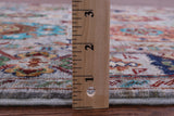 Turkmen Ersari Handmade Wool Rug - 4' 0" X 5' 11" - Golden Nile
