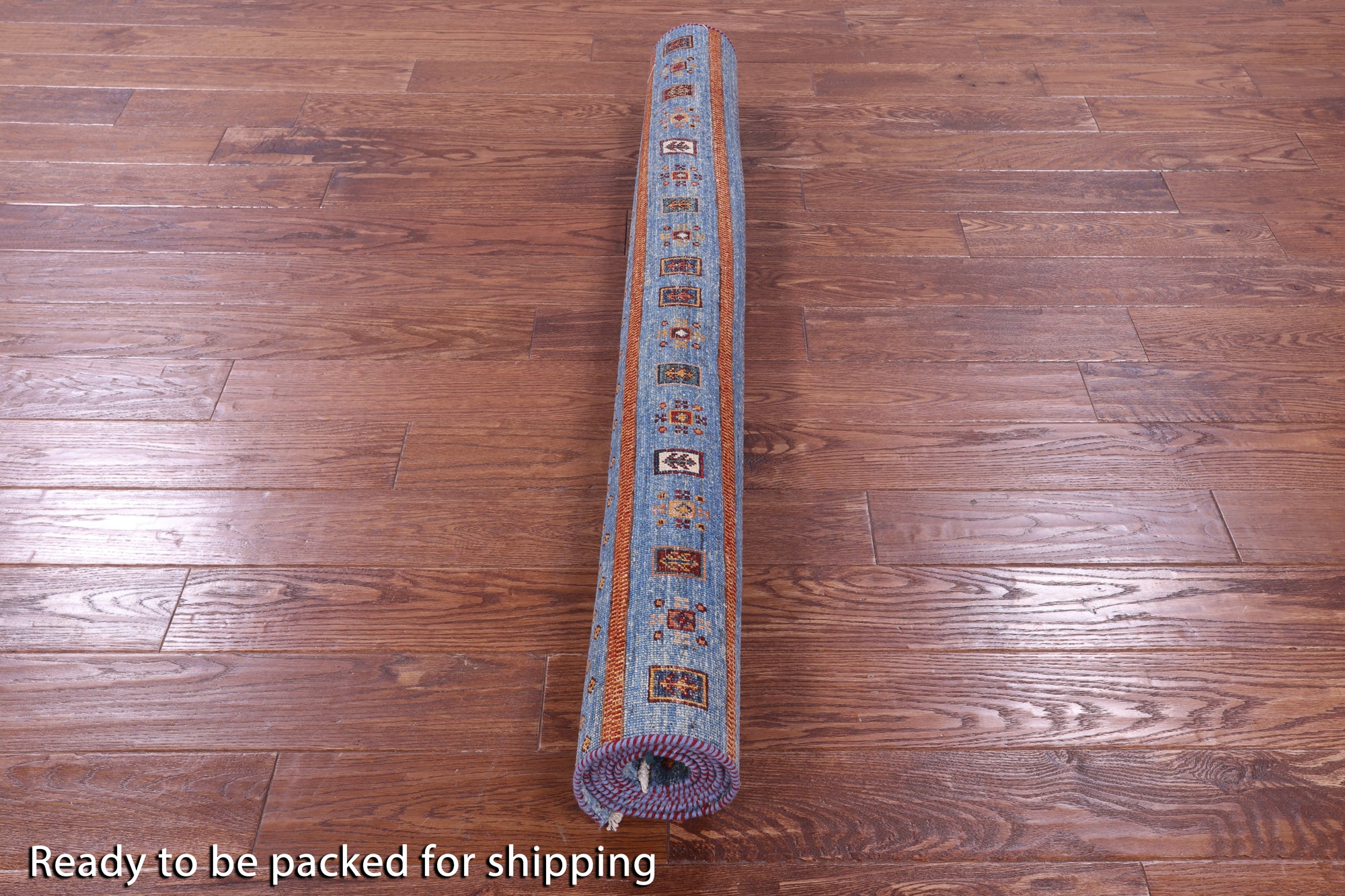 Persian Tribal Gabbeh Hand Knotted Wool Rug - 4' 10" X 6' 8" - Golden Nile