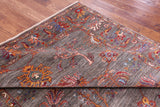 Peshawar Hand Knotted Wool Rug - 6' 6" X 9' 5" - Golden Nile