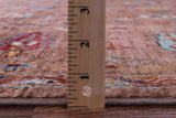 Brown Peshawar Hand Knotted Wool Rug - 9' 0" X 12' 0" - Golden Nile