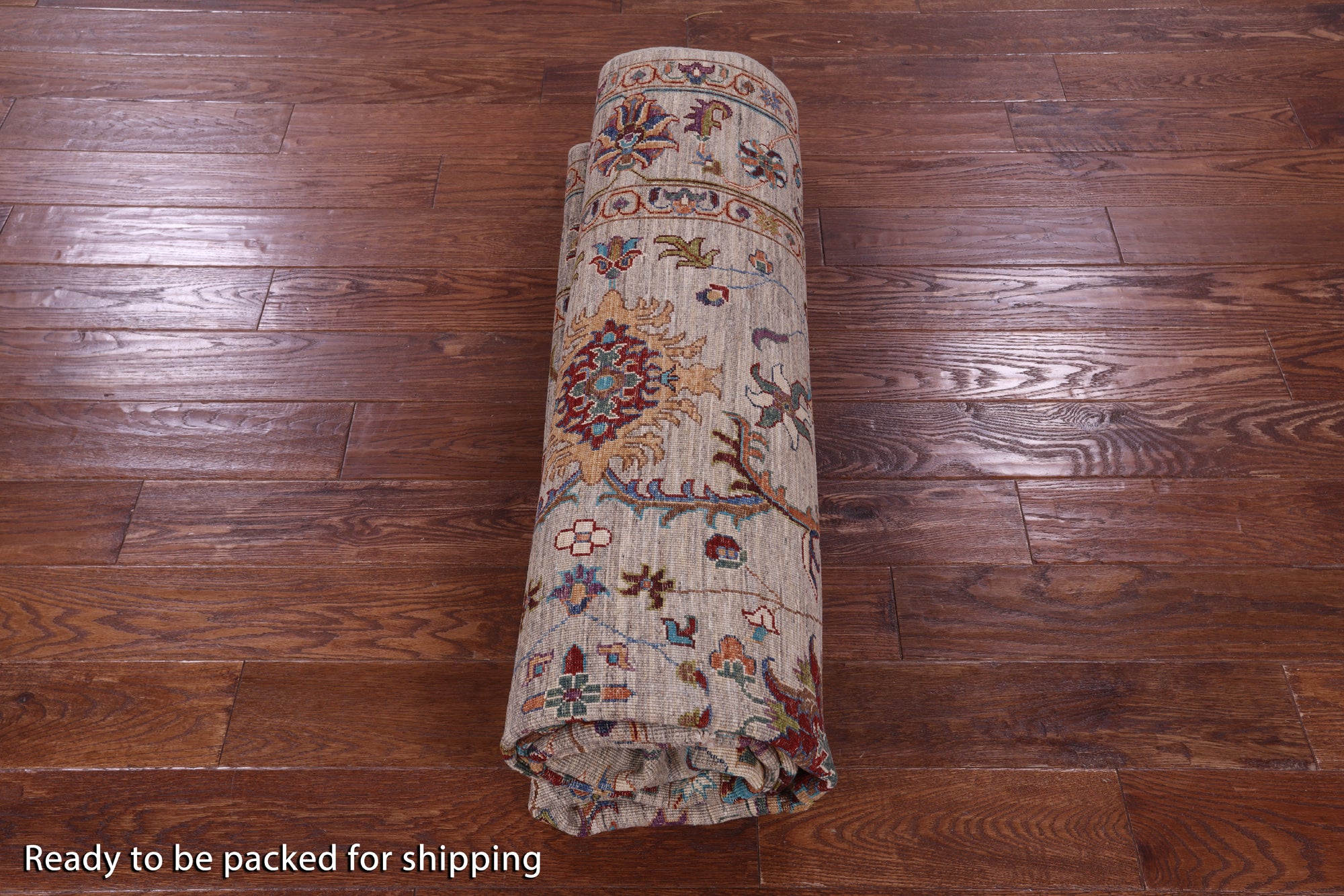 Peshawar Handmade Wool Rug - 6' 10" X 9' 11" - Golden Nile