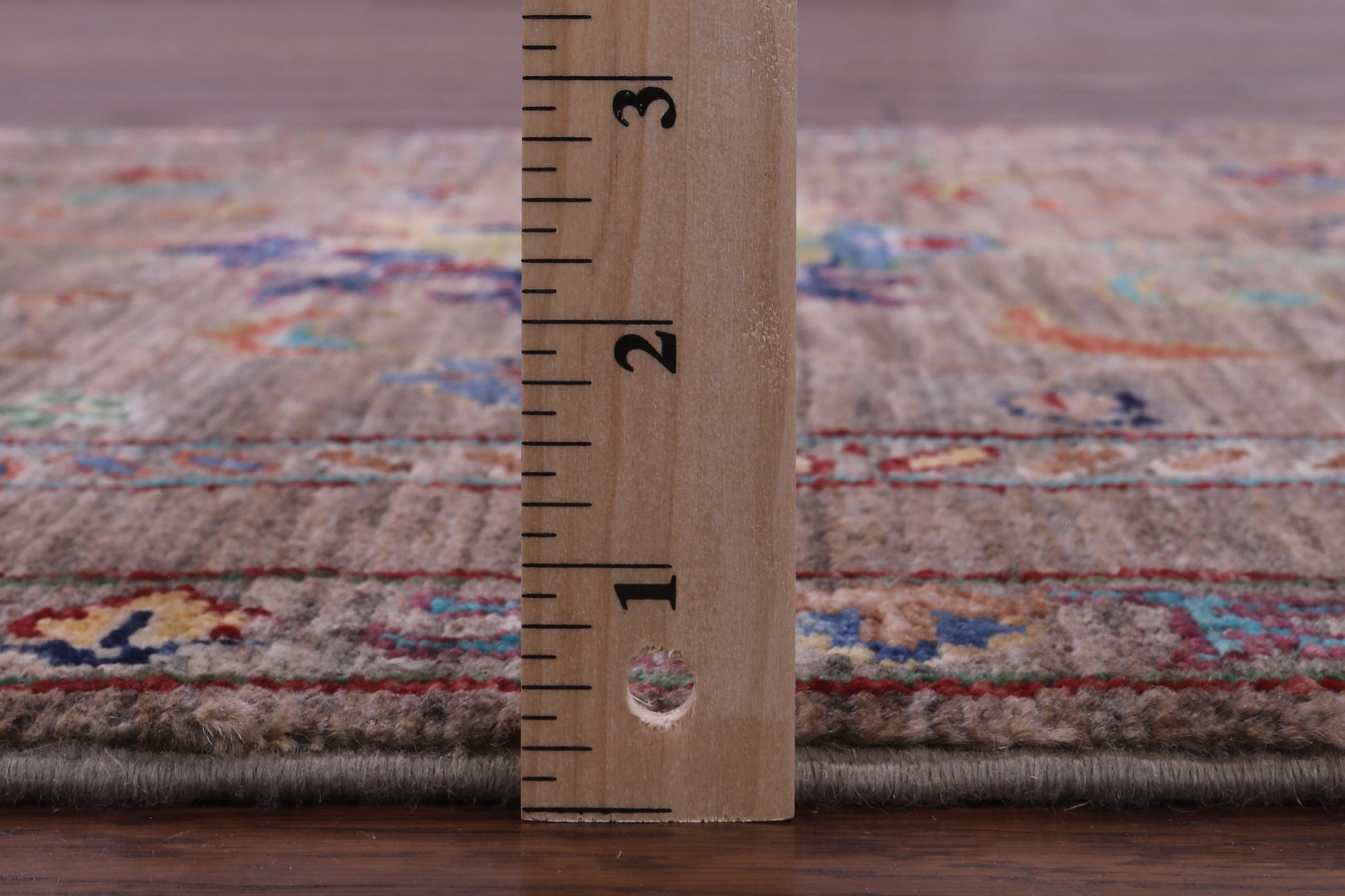 Peshawar Hand Knotted Wool Runner Rug - 2' 9" X 8' 3" - Golden Nile