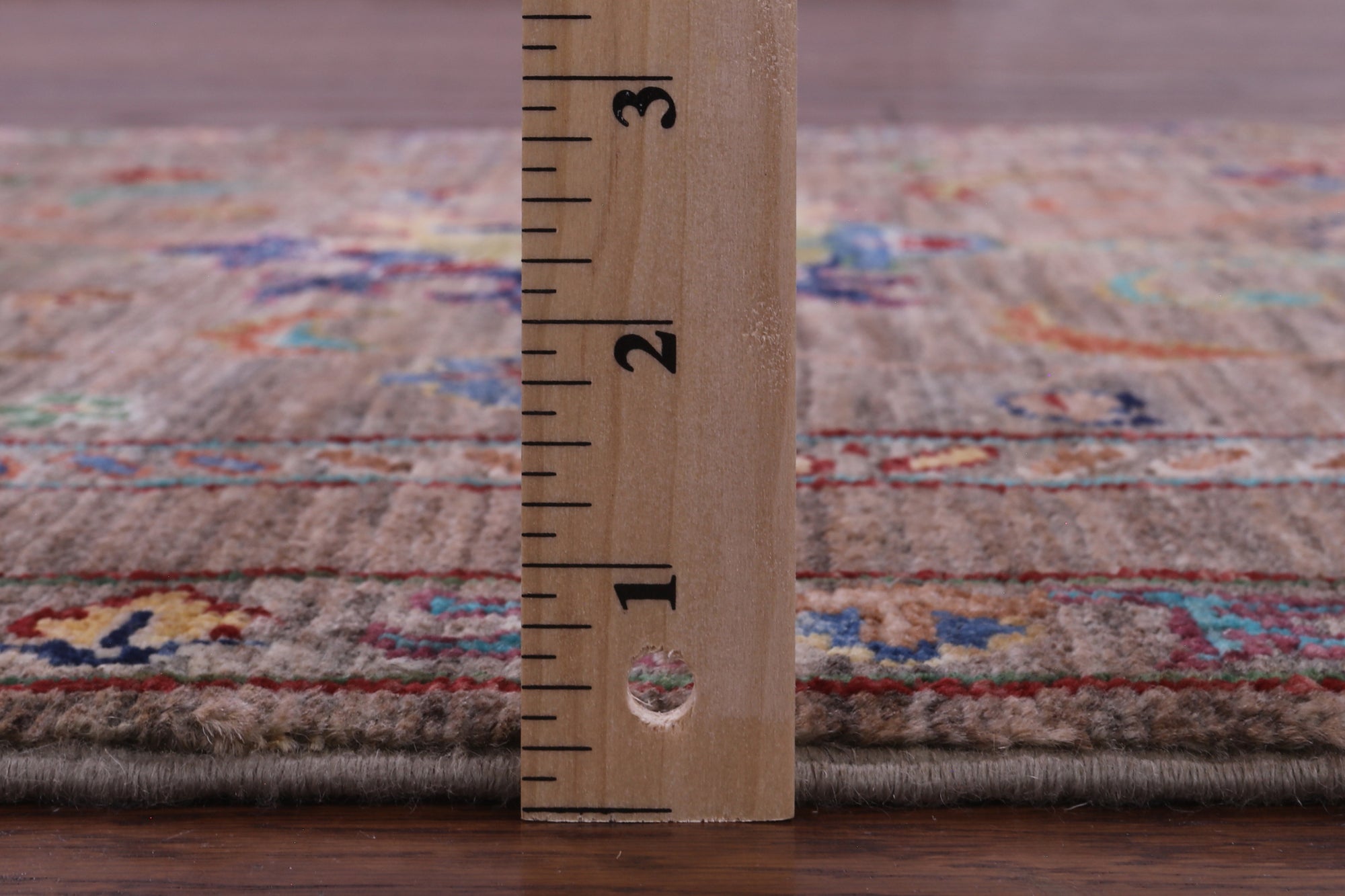 Peshawar Hand Knotted Wool Runner Rug - 2' 9" X 8' 3" - Golden Nile