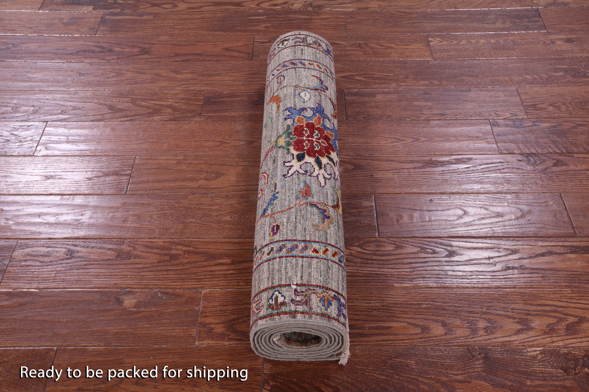 Peshawar Hand Knotted Wool Runner Rug - 2' 9" X 8' 3" - Golden Nile