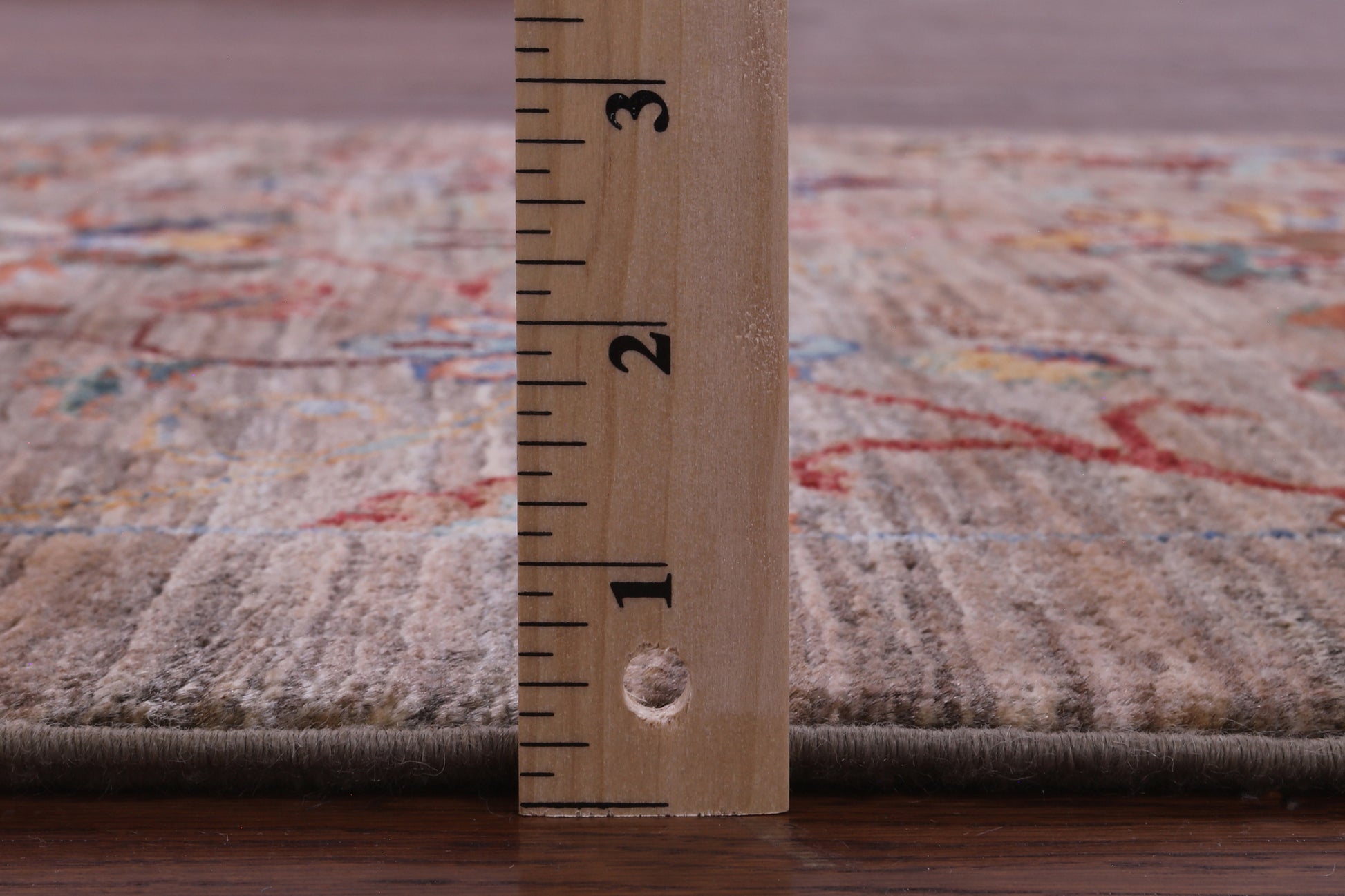 Peshawar Hand Knotted Wool Runner Rug - 2' 11" X 8' 6" - Golden Nile