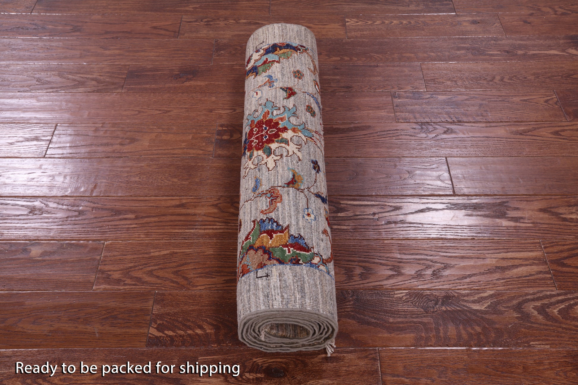 Peshawar Hand Knotted Wool Runner Rug - 2' 11" X 8' 6" - Golden Nile