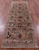 Peshawar Handmade Wool Runner Rug - 2' 10" X 8' 6" - Golden Nile