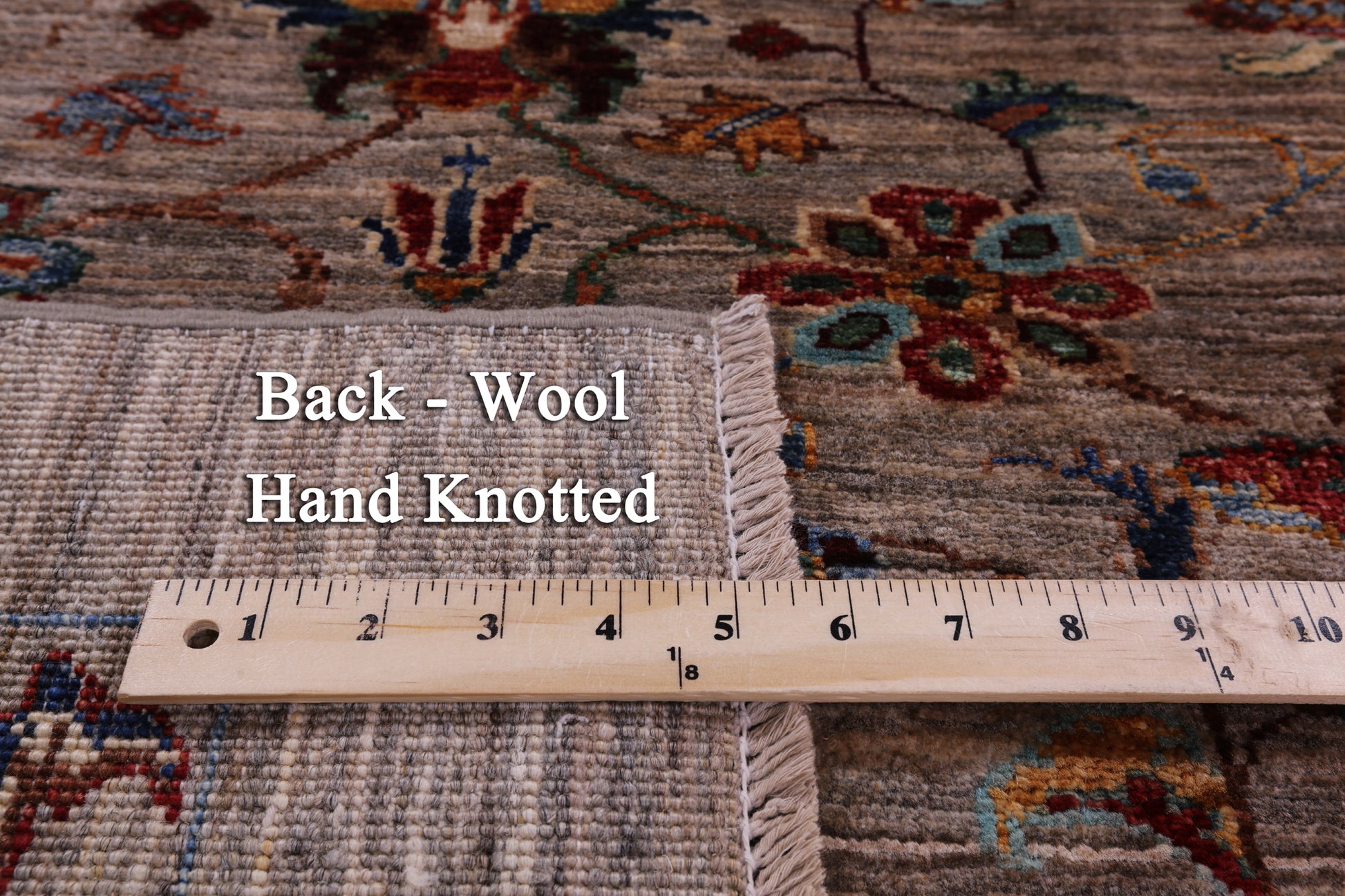 Peshawar Handmade Wool Runner Rug - 2' 10" X 8' 6" - Golden Nile