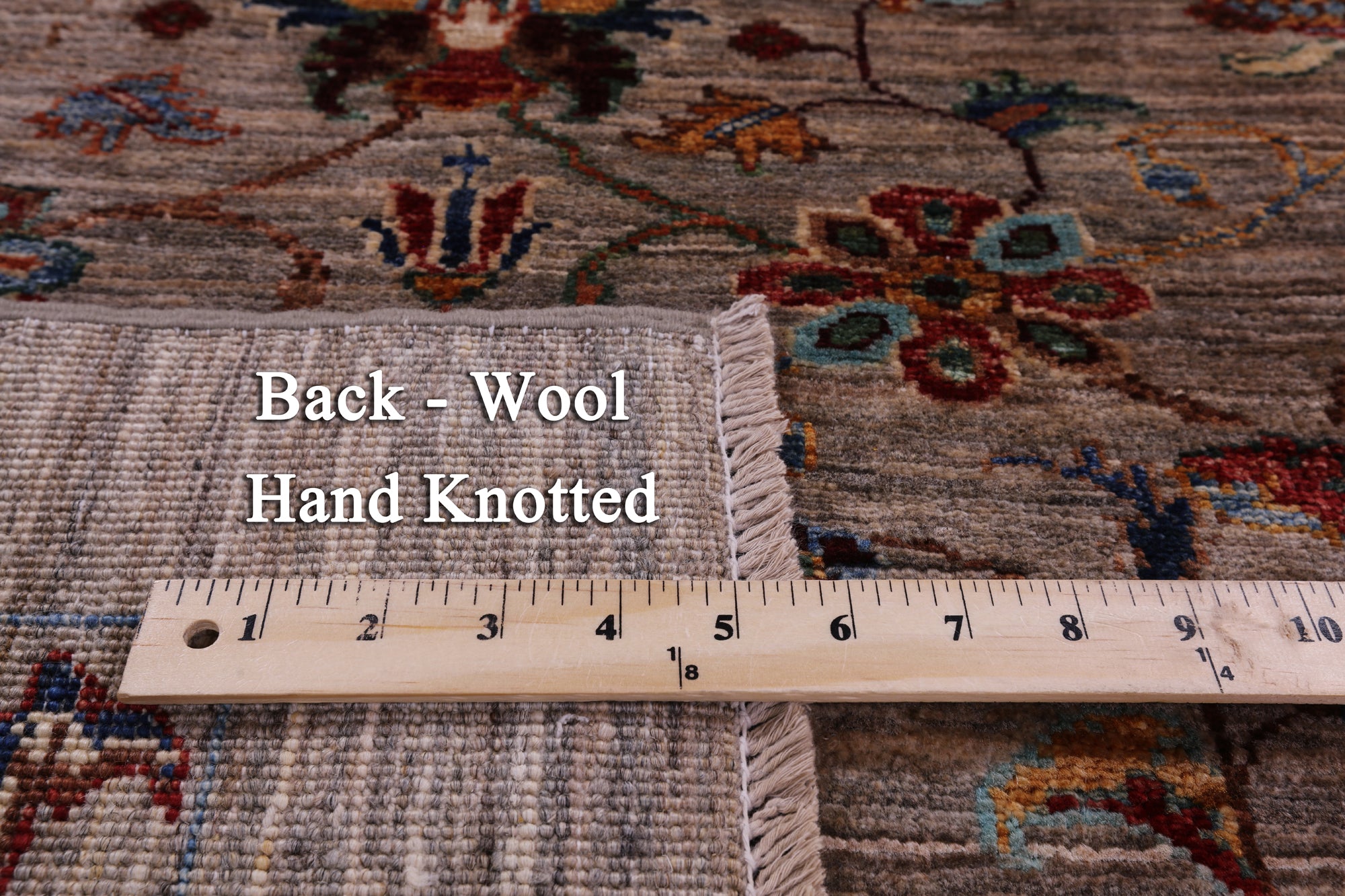 Peshawar Handmade Wool Runner Rug - 2' 10" X 8' 6" - Golden Nile