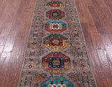 Turkmen Ersari Handmade Wool Runner Rug - 2' 9" X 9' 7" - Golden Nile