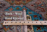 Turkmen Ersari Handmade Wool Runner Rug - 2' 9" X 9' 7" - Golden Nile