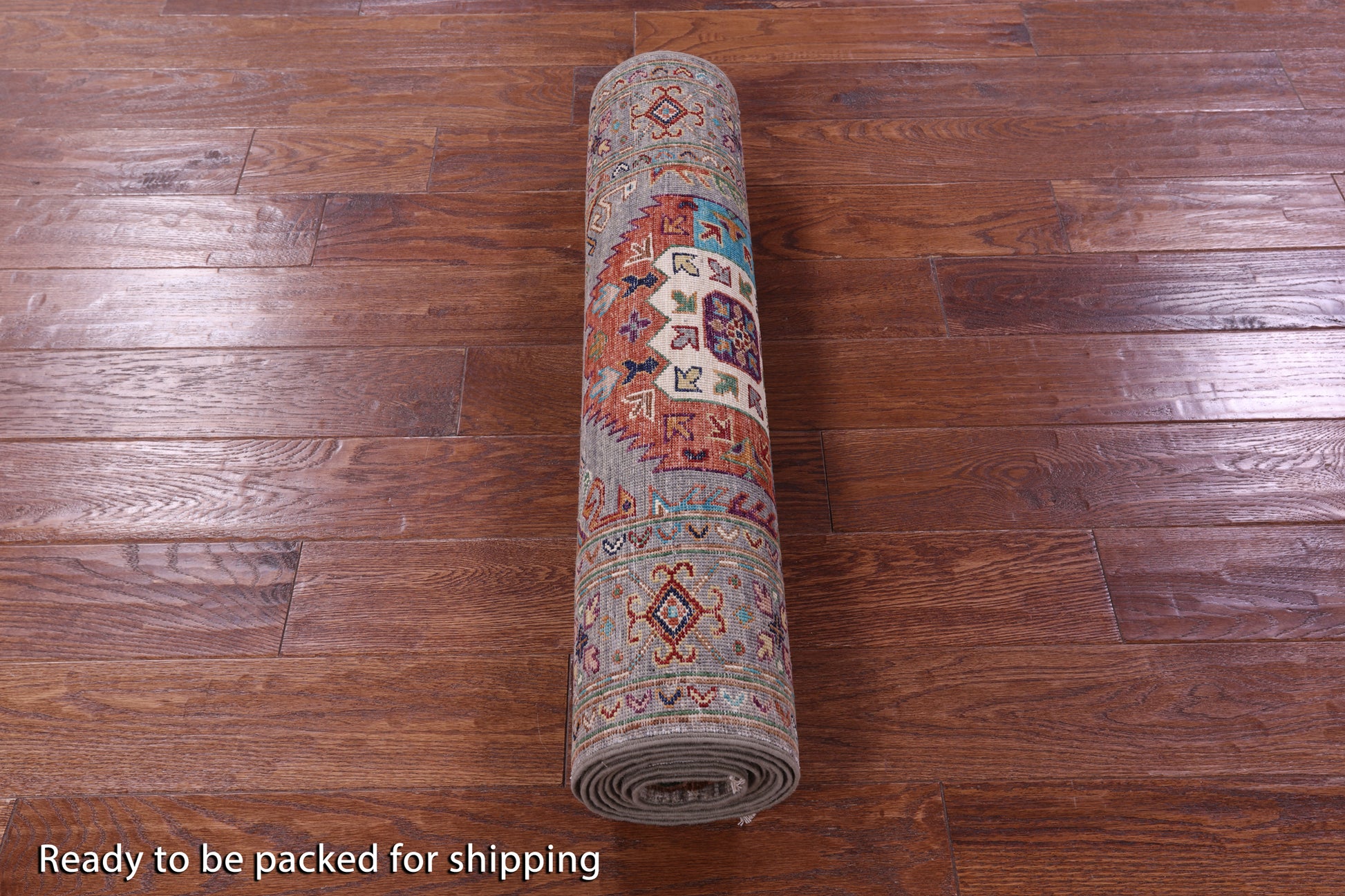 Turkmen Ersari Handmade Wool Runner Rug - 2' 9" X 9' 7" - Golden Nile