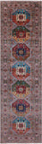 Turkmen Ersari Handmade Wool Runner Rug - 2' 9" X 9' 7" - Golden Nile