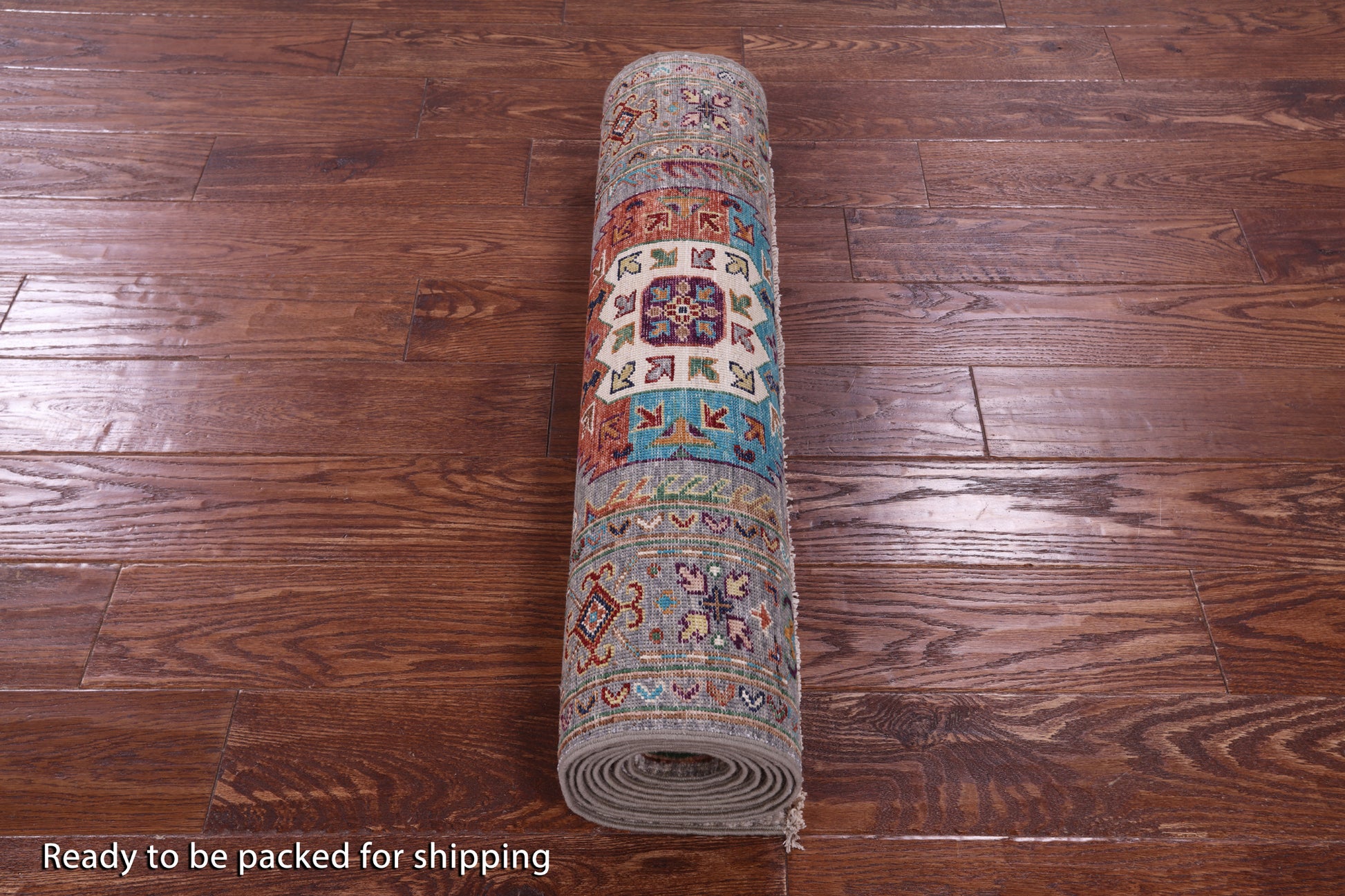 Turkmen Ersari Hand Knotted Wool Runner Rug - 2' 9" X 9' 7" - Golden Nile