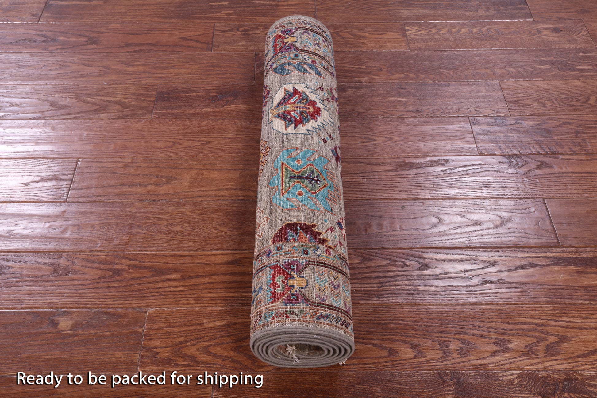 Turkmen Ersari Hand Knotted Wool Runner Rug - 2' 8" X 7' 6" - Golden Nile