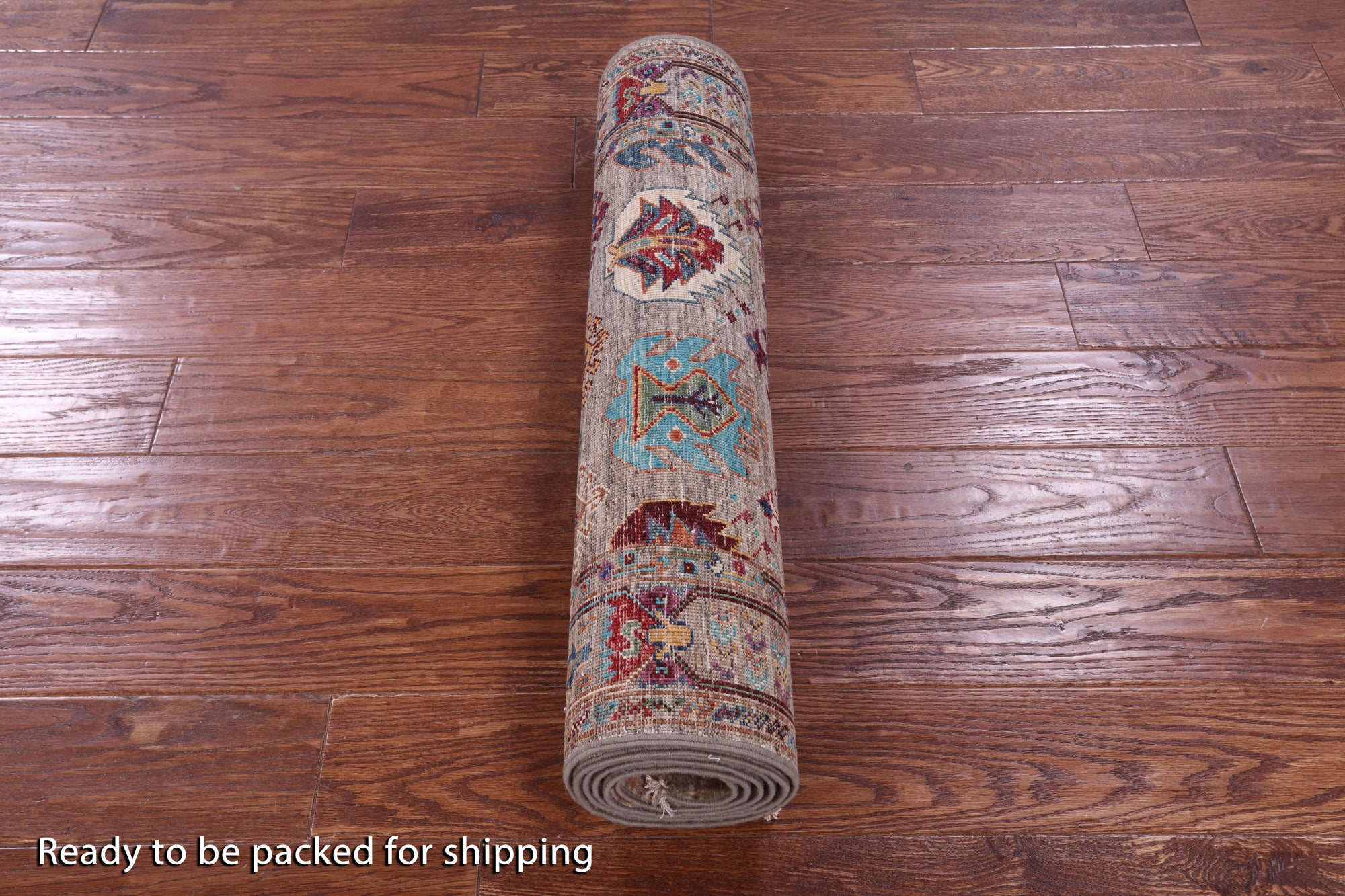 Turkmen Ersari Hand Knotted Wool Runner Rug - 2' 8" X 7' 6" - Golden Nile