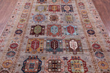 Turkmen Ersari Hand Knotted Wool Rug - 5' 7" X 8' 1" - Golden Nile