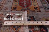 Turkmen Ersari Hand Knotted Wool Rug - 5' 7" X 8' 1" - Golden Nile