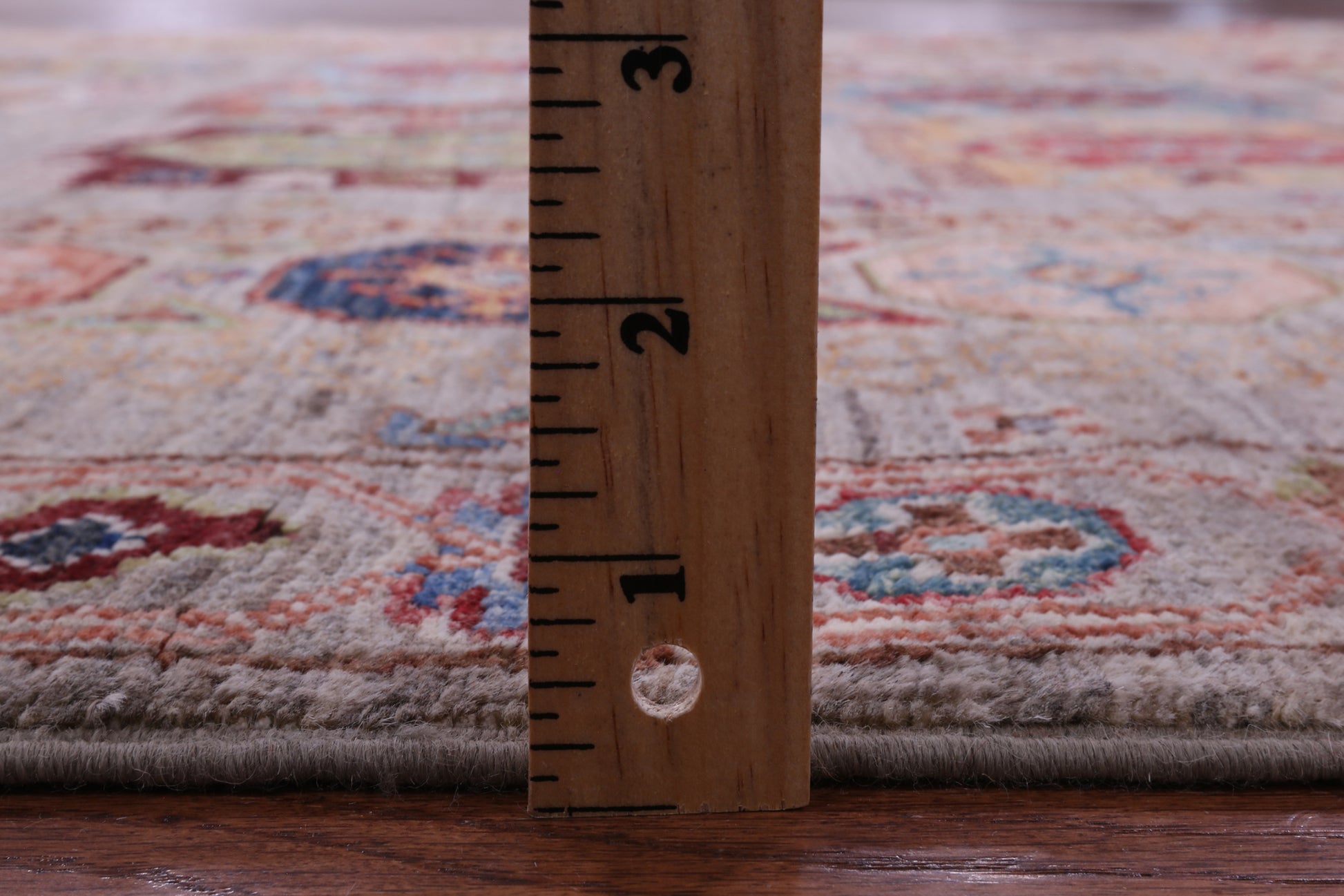 Turkmen Ersari Hand Knotted Wool Rug - 5' 7" X 8' 1" - Golden Nile