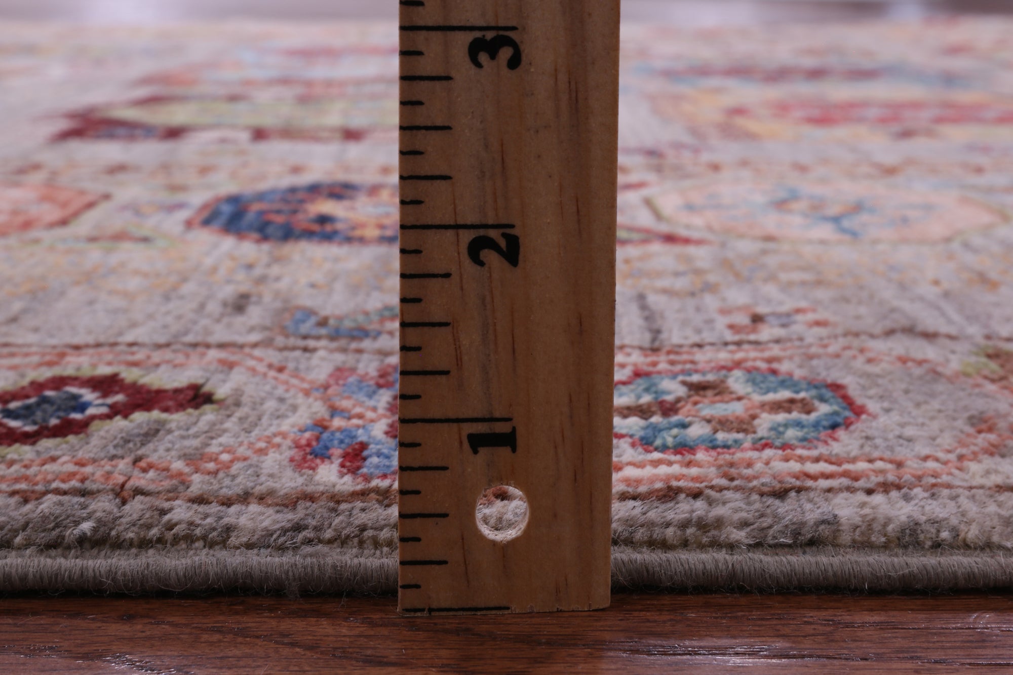 Turkmen Ersari Hand Knotted Wool Rug - 5' 7" X 8' 1" - Golden Nile