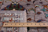 Peshawar Handmade Wool Rug - 4' 10" X 6' 9" - Golden Nile