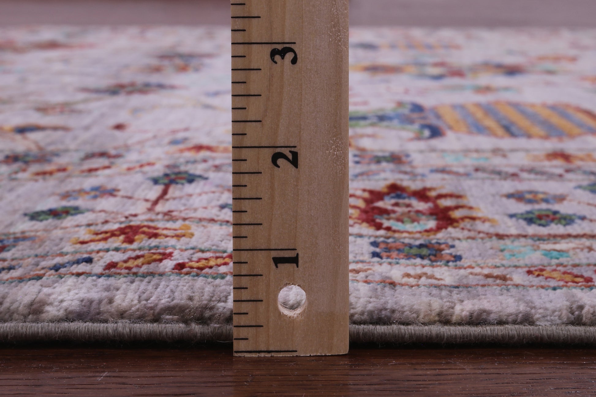Peshawar Handmade Wool Rug - 4' 10" X 6' 9" - Golden Nile