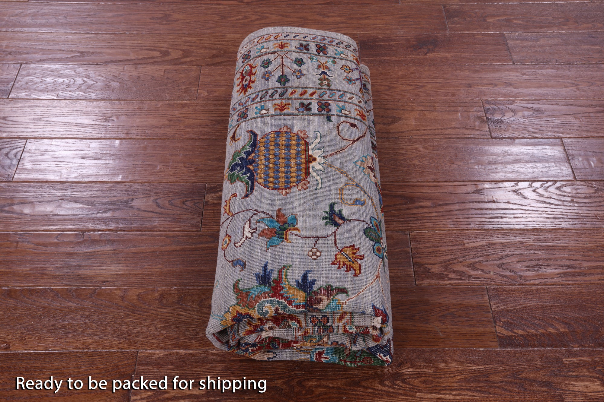 Peshawar Handmade Wool Rug - 4' 10" X 6' 9" - Golden Nile